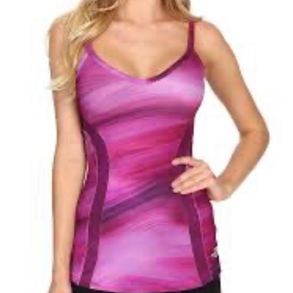 The North Face Tops - The North Face Rio Fuchsia Swirl Tank Top